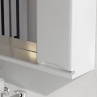 Зеркало со шкафом AM.PM Like 80 R с подсветкой Белый арт-M80MPR0801WG — фото 4, Зеркальные шкафы в ванную