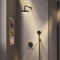 Душевая система AM.PM X-Joy Черная арт-FB85A1RH02 — фото 9, Встраиваемые душевые комплекты