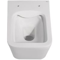 Унитаз Abber Rechteck подвесной Белый матовый с сиденьем Микролифт арт-AC1201MW — фото 6, Подвесные унитазы