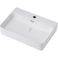 Товар: Раковина Abber Rechteck 61 Белая арт-AC2201 - фото 2 Раковина Abber Rechteck 61 Белая арт-AC2201 — фото 2, Раковины накладные