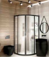 Керамическая плитка Creto Effetto Wood Grey Dark 02 настенная 25х60 см арт-R0425H59602 — фото 3, Керамическая плитка