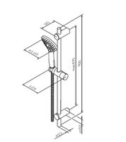 Товар: Душевой гарнитур AM.PM Gem Черный матовый арт-F0190022 - фото 8 Душевой гарнитур AM.PM Gem Черный матовый арт-F0190022 — фото 8, Душевые гарнитуры на штанге