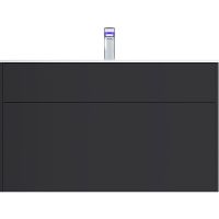 Тумба под раковину AM.PM Inspire V2.0 100 подвесная Графит матовая арт-M50AFHX1003GM — фото 1, Тумбы под раковину