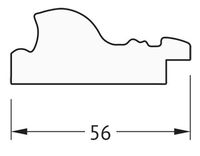 Зеркало Evoform Definite 104х54 в багетной раме - Виньетка состаренное золото 56 мм арт-BY 3071 — фото 6, Зеркала в ванную комнату