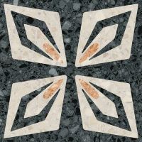 Керамогранит Vives Ceramica Niza Vietri-R Negro 20х20 см арт-32398 — фото 1, Керамогранит