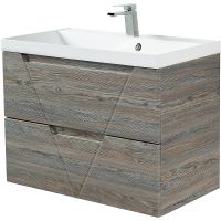 Тумба под раковину BelBagno Vittoria 70 подвесная Pino арт-VITTORIA-700-2C-SO-PINO-P — фото 2, Тумбы под раковину