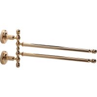 Полотенцедержатель Migliore Mirella поворотный Золото арт-17334 — фото 1, Полотенцедержатели