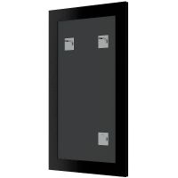 Зеркало Evoform Definite 144х54 в багетной раме - Белый с серебром 60 мм арт-BY 7617 — фото 3, Зеркала в ванную комнату