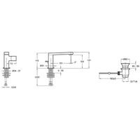 Смеситель для раковины Jacob Delafon Composed Хром арт-E73050-CP — фото 8, Смесители для раковины