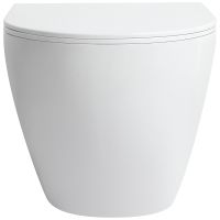 Товар: Унитаз Agger подвесной с сиденьем Микролифт арт-AT07150 - фото 2 Унитаз Agger подвесной с сиденьем Микролифт арт-AT07150 — фото 2, Подвесные унитазы