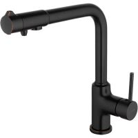 Смеситель для кухни Gappo Черный матовый арт-G4390-10 — фото 1, Смесители для кухни