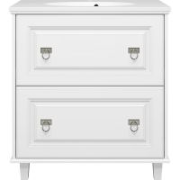 Тумба с раковиной Misty Версаль 80 Белая матовая арт-УТ000008735 — фото 2, Тумбы с раковиной