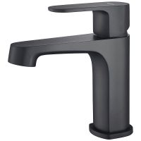 Комплект смесителей Aquatek Оберон Черный матовый арт-AQ1230MB — фото 2, Готовые комплекты для ванной комнаты