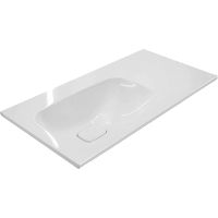 Раковина Эстет Барселона 90 L Белая арт-ФР-00003411 — фото 1, Раковины встраиваемые сверху