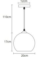 Подвесной светильник Artelamp Splendido Античная медь Черный арт-A4285SP-1AC — фото 2, Подвесные светильники