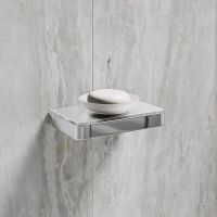 Мыльница Lemark Glass Line Хром арт-9741037 — фото 2, Мыльницы