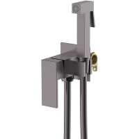 Гигиенический душ со смесителем Splenka Серый матовый арт-S98.52.07 — фото 1, Гигиенические души