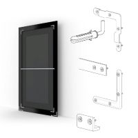 Зеркало Evoform Definite Floor 196х76 Алюминий арт-BY 6001 — фото 4, Зеркала в ванную комнату