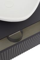 Тумба под раковину Aqua de Marco Monaco 90 подвесная Графит арт-2090GRMON — фото 9, Тумбы под раковину