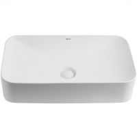 Раковина-чаша Abber Rechteck 61 Белая матовая арт-AC2204MW — фото 2, Раковины накладные