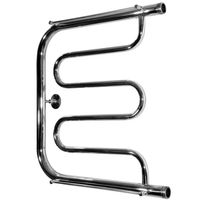 Водяной полотенцесушитель Тругор ПМ 1 П 50x60 с полкой Хром арт-ПМ1/5060П — фото 1, Водяные полотенцесушители