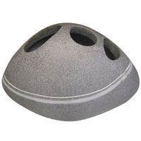 Стакан для зубных щеток Ridder Little Rock Серый арт-22190207 — фото 1, Стаканы для зубных щеток