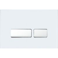 Клавиша смыва Ceruttispa Белая арт-CR06WH — фото 1, Кнопки смыва