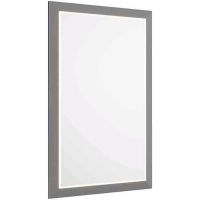 Зеркало Creavit Kayra 50 с подсветкой Белое арт-KY4001.01.MBY — фото 1, Зеркала в ванную комнату