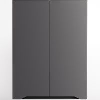 Подвесной шкаф Style Line Марелла 60 Люкс Plus Серый матовый антискрейтч арт-СС-00002423 — фото 4, Шкафы для ванной