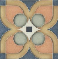 Керамический декор Kerama Marazzi Фантазия 4 матовый HGD\A558\5009 20х20 см арт-HGD\A558\5009 — фото 1, Керамическая плитка