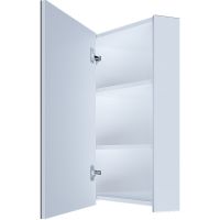 Зеркальный шкаф 1MarKa Penta 43П угловой Белый глянец арт-Ц0000005168 — фото 2, Зеркальные шкафы в ванную