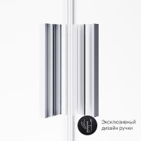 Душевой уголок AM.PM Gem 120x80 профиль Хром матовый стекло прозрачное арт-W90G-404-120280-MT — фото 11, Прямоугольные душевые уголки