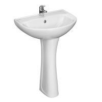 Раковина Santeri Виктория 55 Белая арт-1.3111.6.S00.11B.0 — фото 3, Раковины подвесные