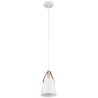 Подвесной светильник Artelamp Thomas Белый Бежевый арт-A7032SP-1WH — фото 1, Подвесные светильники