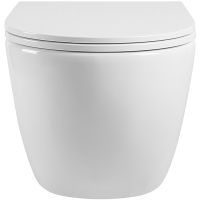 Товар: Унитаз Agger подвесной с сиденьем Микролифт арт-AT03100 - фото 2 Унитаз Agger подвесной с сиденьем Микролифт арт-AT03100 — фото 2, Подвесные унитазы