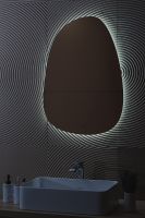 Зеркало Silver Mirrors Molecula-Lite 57 с подсветкой с бесконтактным выключателем и диммером арт-LED-00002801 — фото 3, Зеркала в ванную комнату