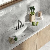 Керамогранит Ariostea Ultra Marmi Bardiglio Chiaro Luc Shiny 75х150 см арт-UM6L157670 — фото 4, Керамогранит