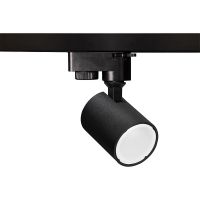 Трековый светильник Crystal Lux Черный арт-CLT 0.31 001 60 BL — фото 1, Трековые светильники