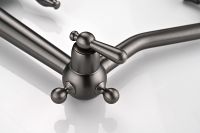 Смеситель для кухни Paulmark Retro Вороненая сталь арт-Re213226-GM — фото 14, Смесители для кухни