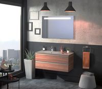 Товар: Зеркало Jacob Delafon Parallel 100 с подсветкой с подогревом и инфракрасным выключателем арт-EB1416RU-NF - фото 5 Зеркало Jacob Delafon Parallel 100 с подсветкой с подогревом и инфракрасным выключателем арт-EB1416RU-NF — фото 5, Зеркала в ванную комнату