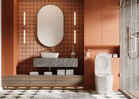 Унитаз Abber Bequem приставной с сиденьем Микролифт арт-AC1115P — фото 11, Умные унитазы