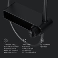 Душевая система AM.PM X-Joy Черная матовая арт-F0785A622 — фото 13, Душевые стойки