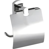 Держатель туалетной бумаги Remer Forma с крышкой Хром арт-FR60CR — фото 1, Держатели туалетной бумаги