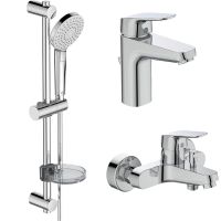 Комплект смесителей Ideal Standard Ceraflex Хром арт-BD001AA — фото 1, Готовые комплекты для ванной комнаты