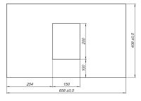 Столешница под раковину Allen Brau Priority 70 Бежевая арт-1.31009.B — фото 9, Столешницы под раковину