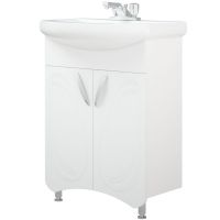 Тумба под раковину Corozo Кентис 60 Белый арт-SD-00000314 — фото 2, Тумбы под раковину