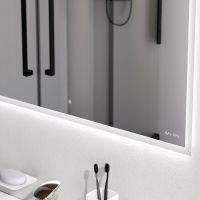 Зеркало AM.PM Spirit v2.0 80 с подогревом с подсветкой и сенсорным выключателем арт-M71AMOX0801SA — фото 4, Зеркала в ванную комнату