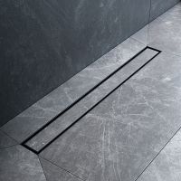 Душевой лоток AM.PM MasterFlow 70 с Черной матовой решеткой / под плитку Tile арт-W01SC-U11-070-04BM — фото 11, Душевые лотки