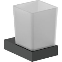 Стакан для зубных щеток Nofer Corinto Черный арт-16931.N — фото 1, Стаканы для зубных щеток