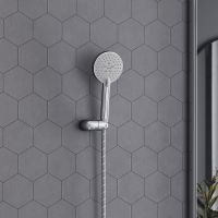 Товар: Душевой гарнитур Damixa Origin One 2.0 Хром арт-918110000 - фото 4 Душевой гарнитур Damixa Origin One 2.0 Хром арт-918110000 — фото 4, Душевые гарнитуры на держателе